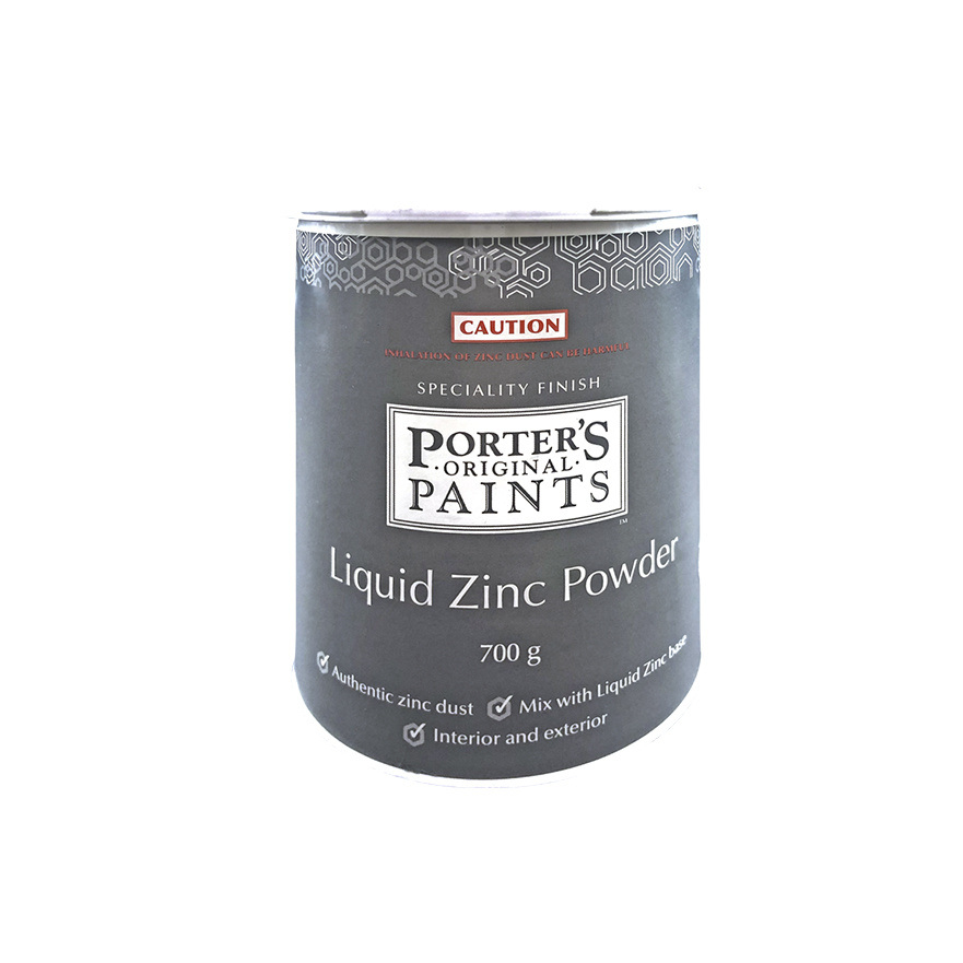 Porter's Liquid Zinc Powder Additive 700G Inspirations Paint